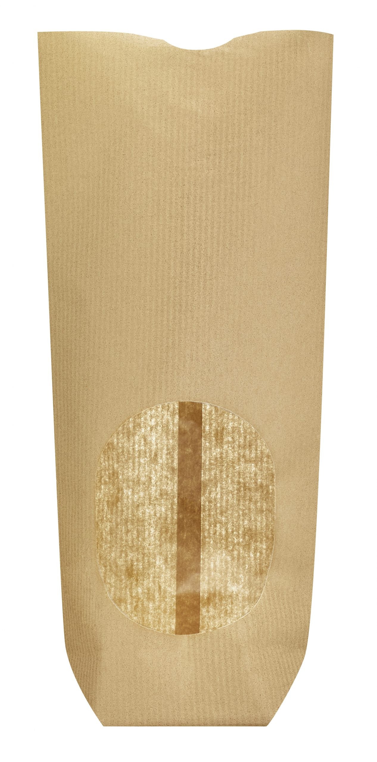 Bolsa de papel kraft con ventana