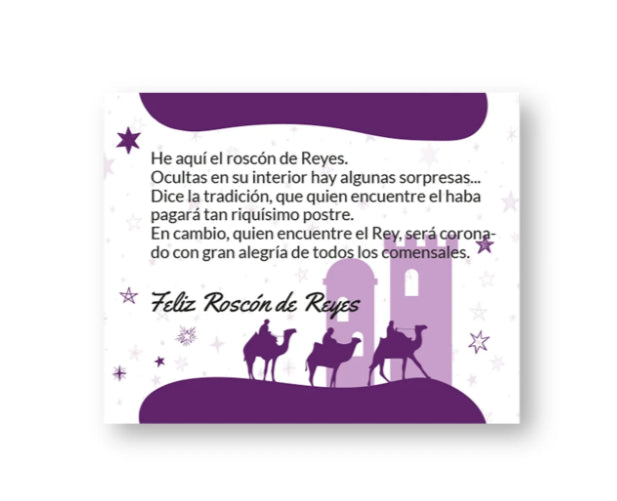 Set Roscón de Reyes 1 - Haba Envuelta