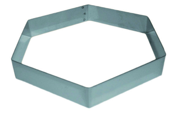 Molde "Entremés" Hexagonal (3,5 cm alto)