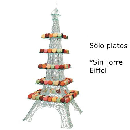 Serie de 5 Bandejas para Expositor Torre Eiffel PM