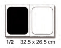 Cubeta GN Inoxidable 1/2 - (32,5 x 26,5 cm)