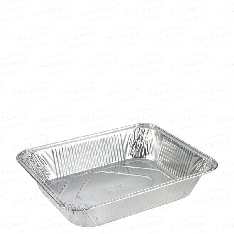 Envase 1/2 Gastronorm de aluminio 3600 cc 100 uds.