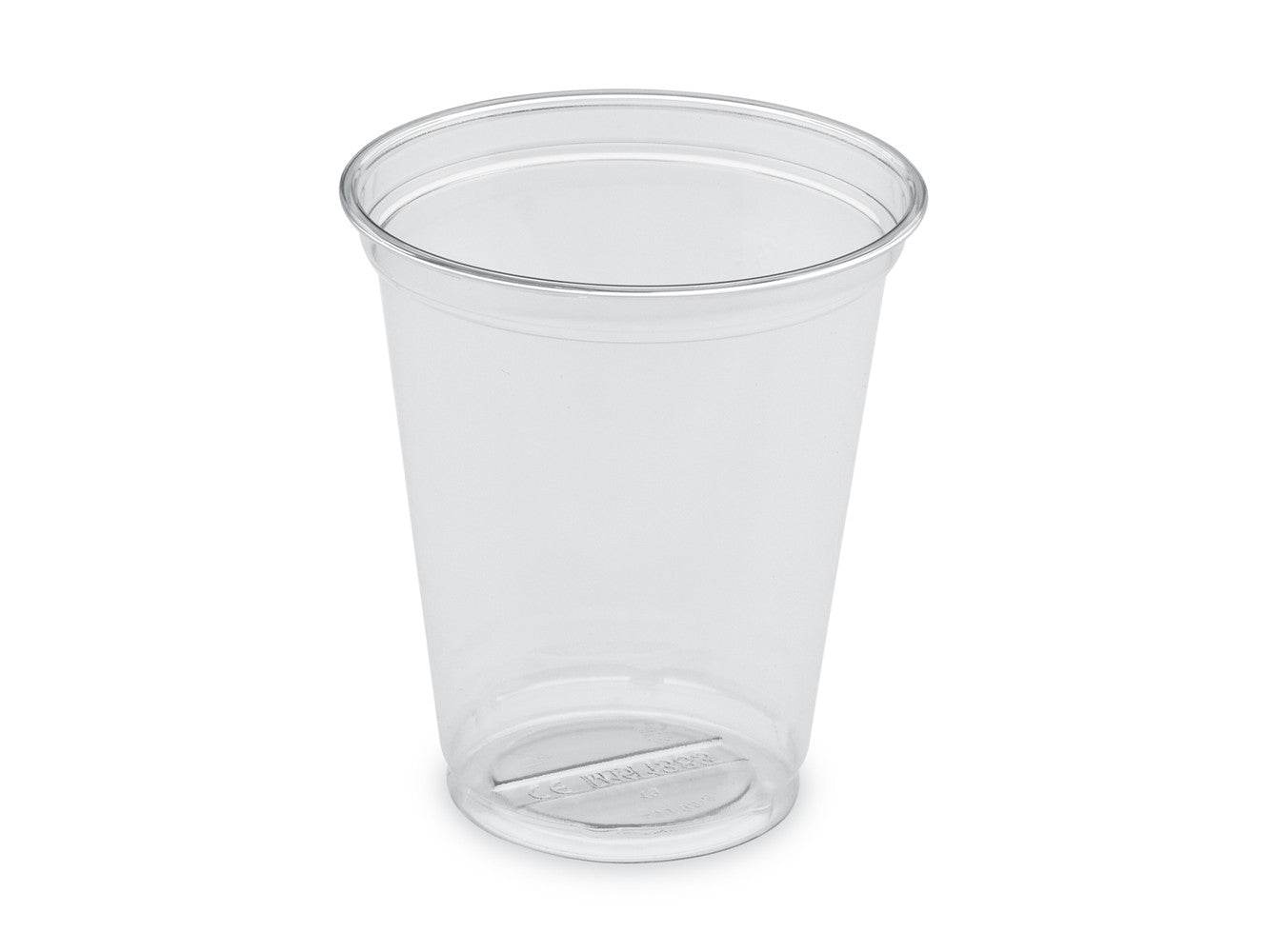 Vasos de Plástico Transparente con diámetro 9,5 cm