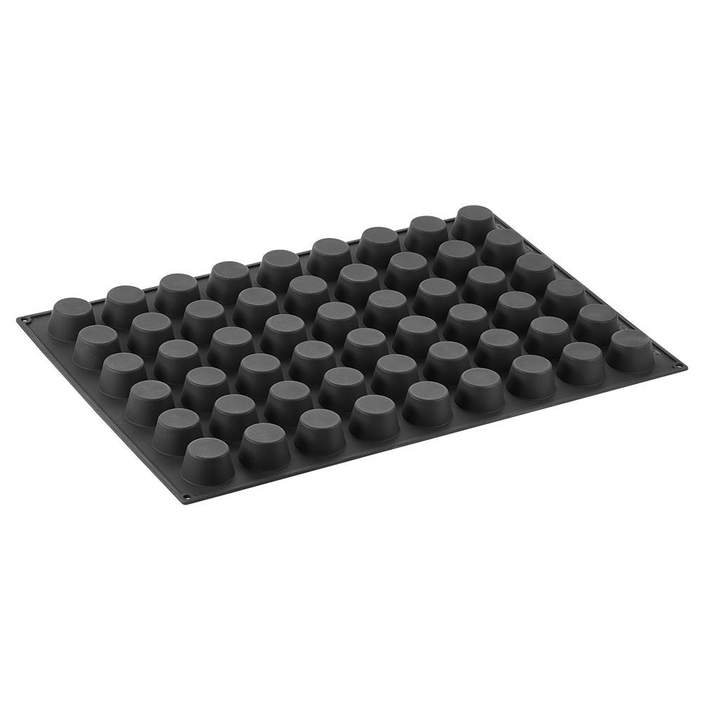 Molde con Forma de 54 Mini Muffins de Silicona "Pavoflex"