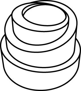 Molde de Silicona Pavoflex para 24 Espirales