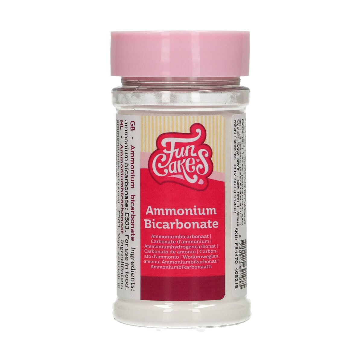 FunCakes Carbonato Amónico en Polvo 80 g