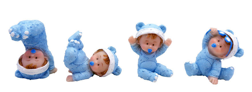 Muñecos Bebés Malabares para Bautizo 12 uds.