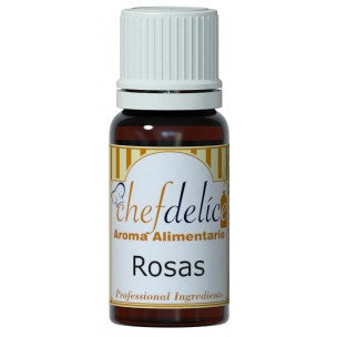 Aroma Concentrado Rosas 10 ml. Chefdelice