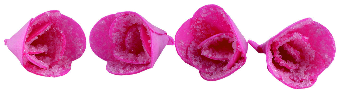 Violetas Pequeñas Cristalizadas en Oblea