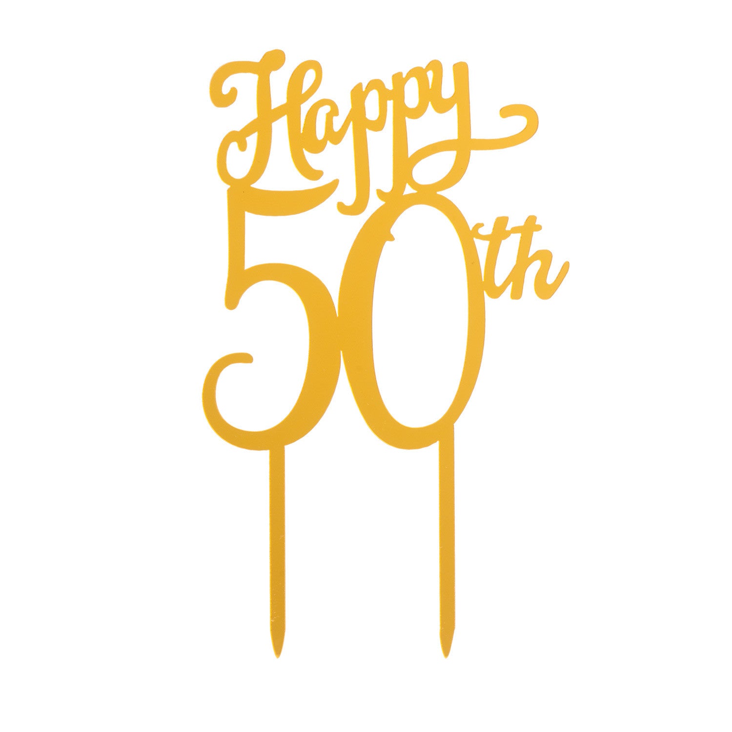 Topper "50 Aniversario" Dorado