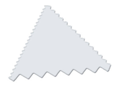 Peine Triangular de Plástico