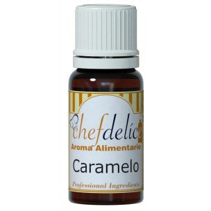 Aroma Concentrado Caramelo 10 ml. Chefdelice