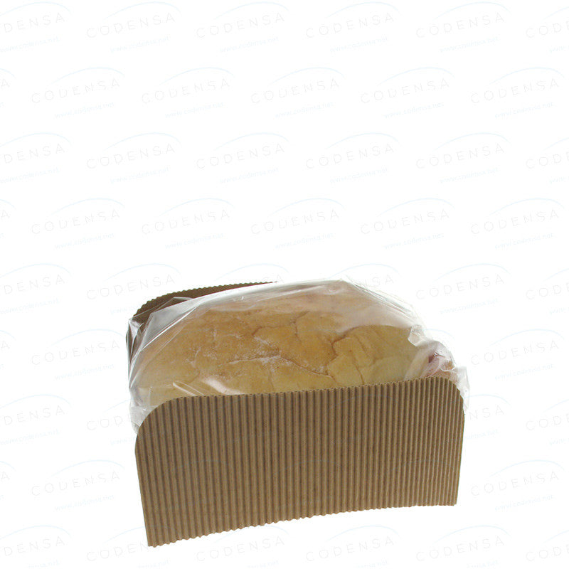 Envase Pastelería/Bollería Cartón Kraft Microperforado