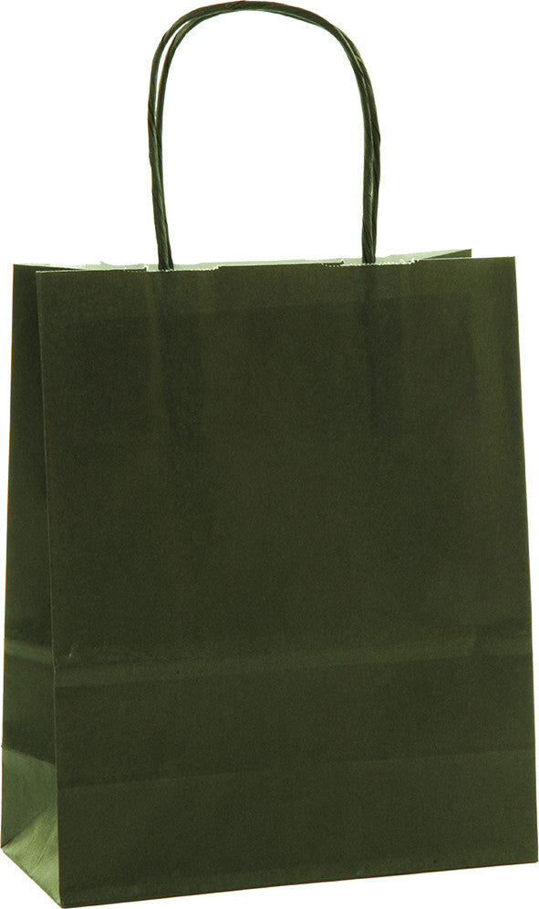Bolsas de Papel con Asas Colores Oscuros 24 cm.