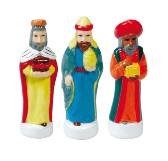 Muñecos para el Roscón de Reyes - 3 Reyes Magos