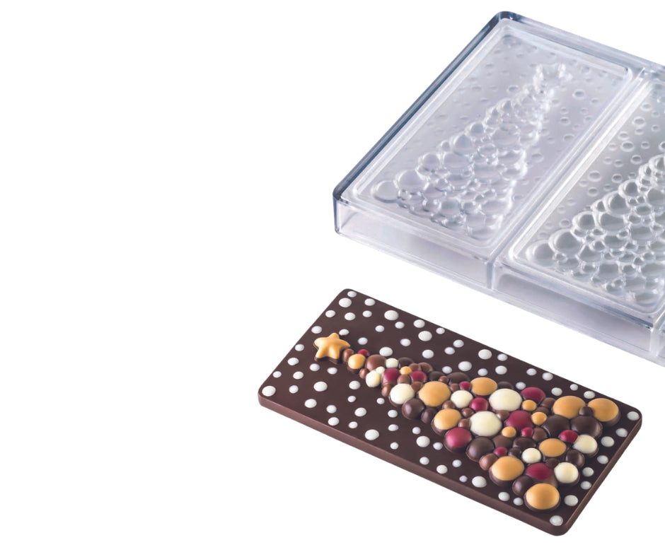 Moldes para Tabletas de Chocolate con Relleno 3/P
