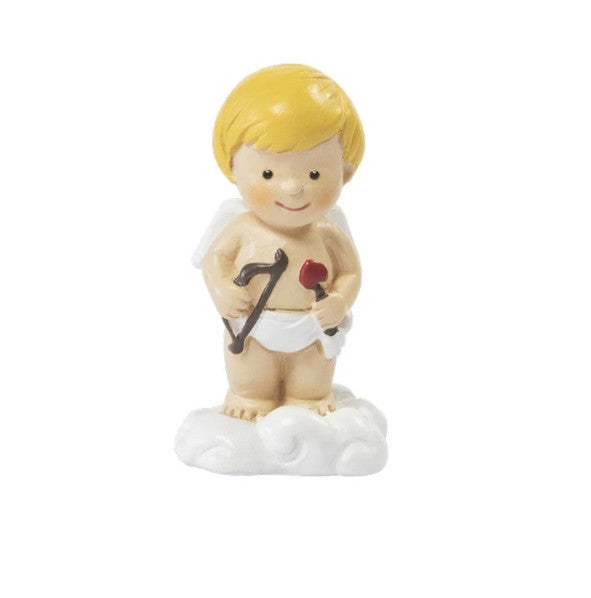 Figurita Cupido Rubio Nube San Valentín