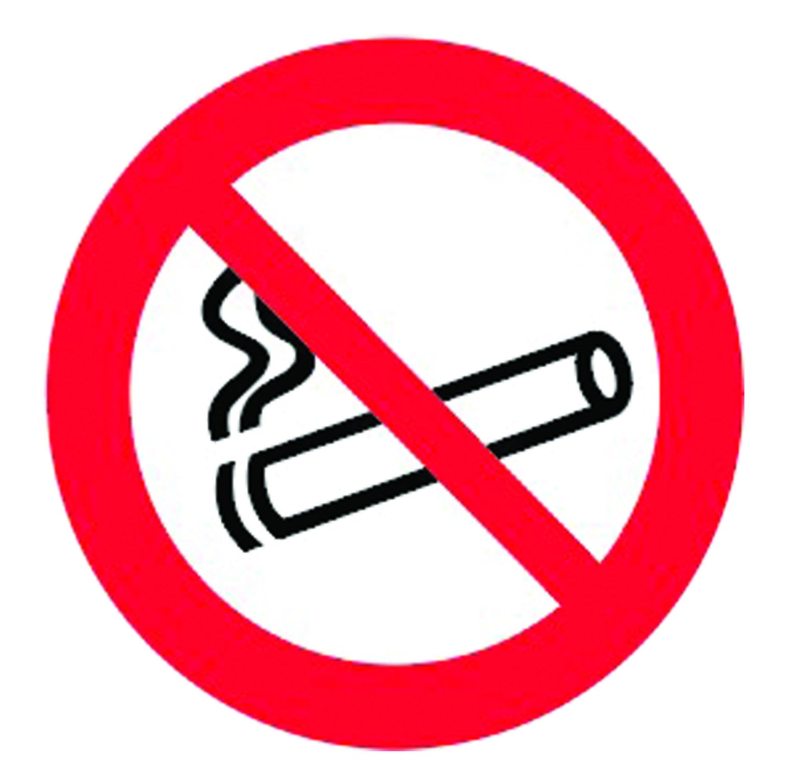 Cartel Prohibido Fumar 10 uds.