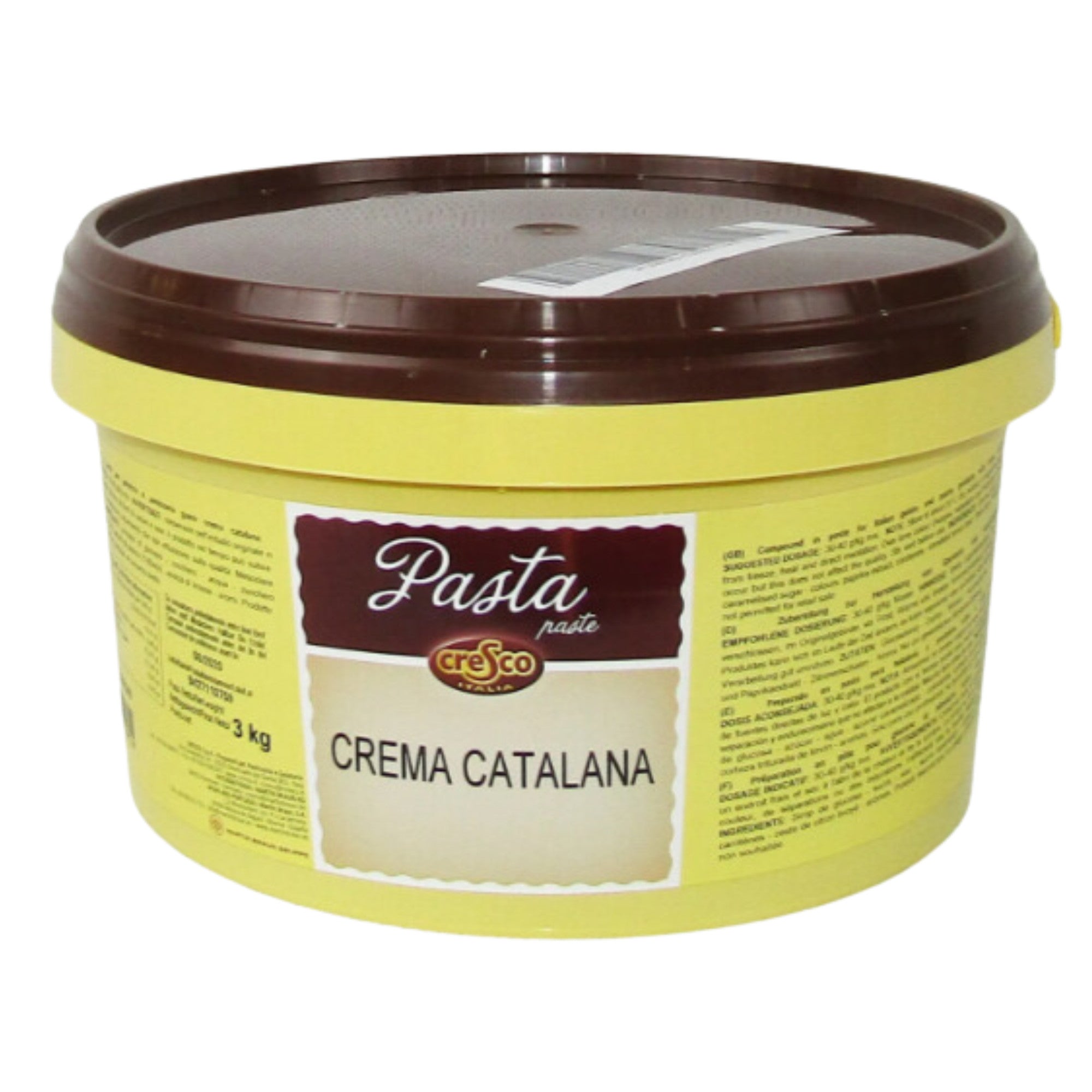 Pasta Crema de Crema Catalana 3 Kg