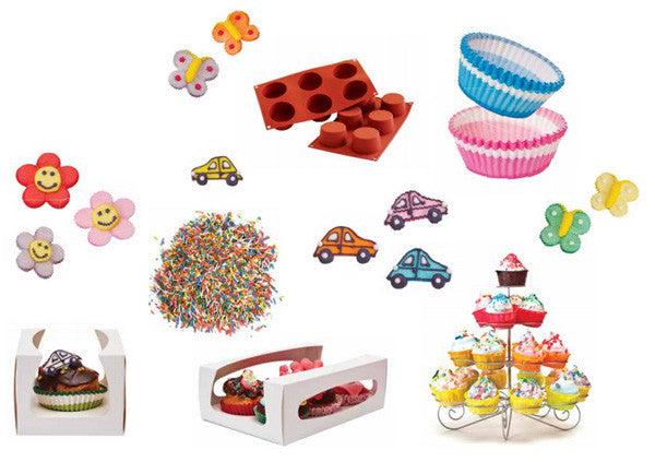 Kit para hacer Cupcakes Completo 🧁