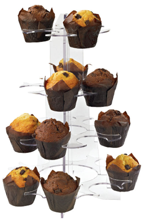 Expositor para muffins y cupcakes