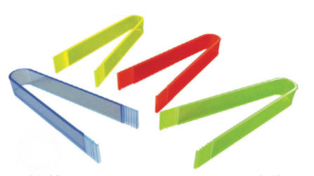 Pinzas para Chuches de Plástico Colores Transparentes