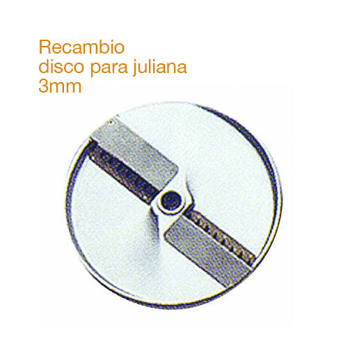 Recambio de disco inoxidable para hacer juliana de 3mm